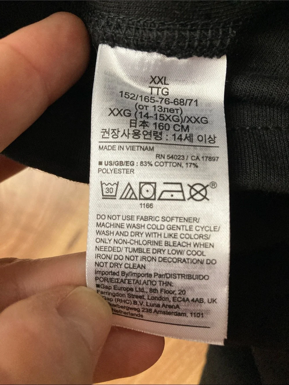 NWT Boys Black Reinforced Knee Moto Joggers
